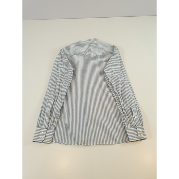 Vintage Essex Shirt Mens 40 Stripe Detachable Club Collar Made in USA Dress 80s - Picture 7 of 14